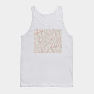 Piazza rose gold marble Tank Top